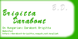 brigitta darabont business card